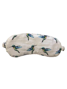 Eye Mask White Hummingbird